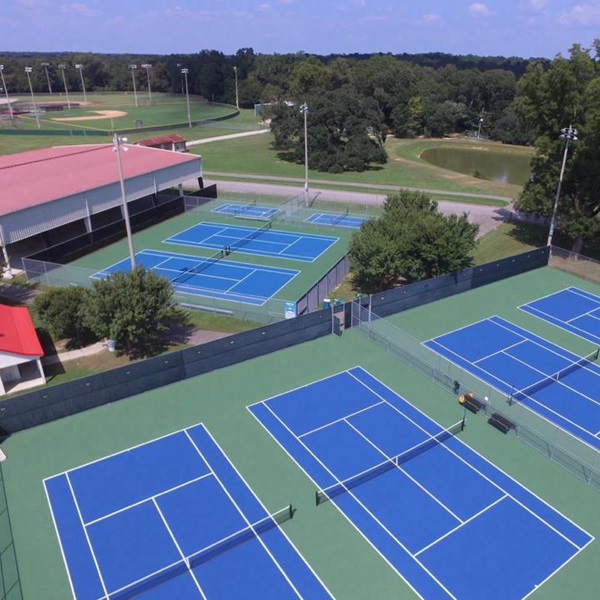 West Feliciana Parish Park Tennis Center    - Webpage Image