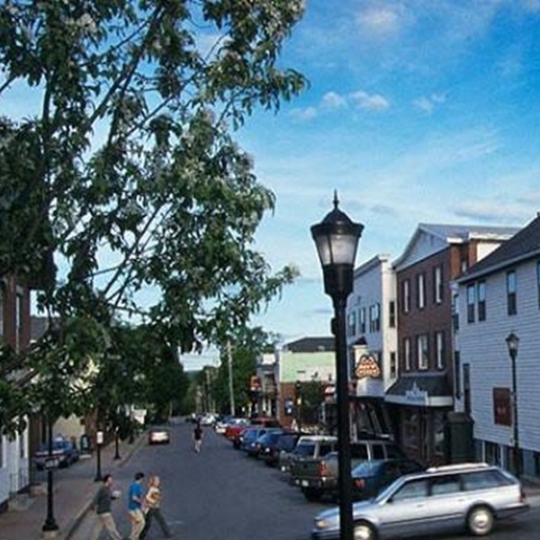 Orono’s Historic Downtown features charming shops, cafes, and restaurants, providing a quaint and inviting atmosphere for visitors to explore and enjoy. 