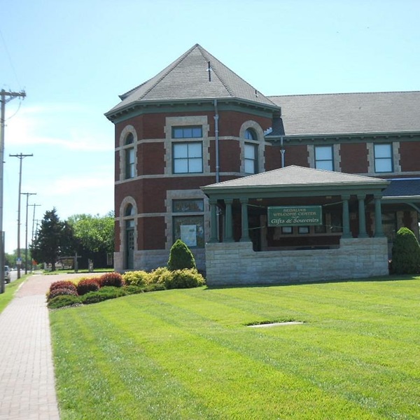 The Katy Depot in Sedalia is a historic railroad depot that now serves as a museum and visitor center. 