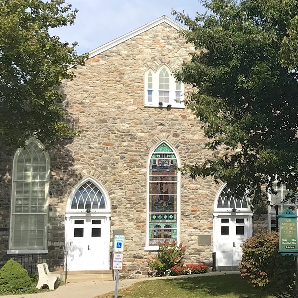 Old Broad Street Presbyterian Church is a historic church dating back to the early 18th century, featuring beautiful architecture and a rich history connected to the local community. 