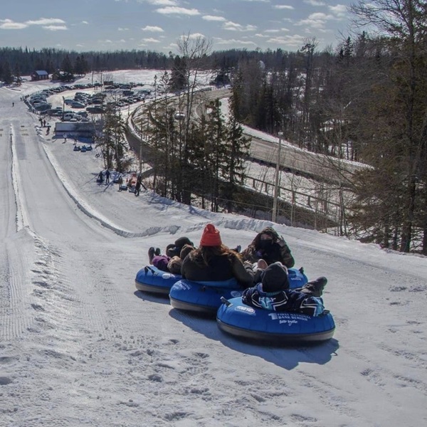 Buena Vista Ski Area has a snow tubing park, which is a popular attraction for families and those looking for a fun, non-skiing winter activity. 