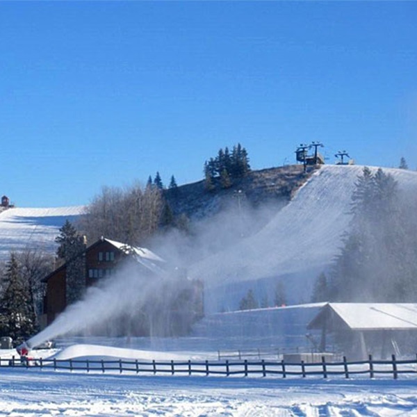 Buena Vista Ski Area has snowmaking capabilities to ensure consistent snow coverage throughout the season, even during periods of low natural snowfall. 