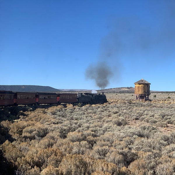 The Cumbres & Toltec Scenic Railroad, a historic narrow-gauge steam train that runs between Chama and Antonito, Colorado.  