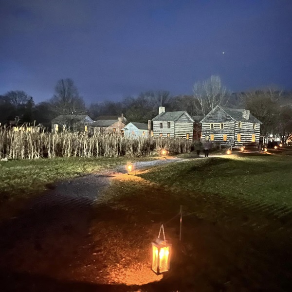 Old Bedford Village is home to over 40 historic buildings meticulously restored and furnished to reflect various aspects of early American life. 