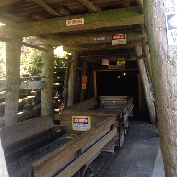 Pioneer Tunnel Coal Mine & Steam Train   - Webpage Image