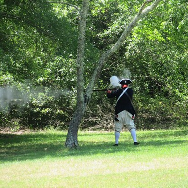 Highlights in the park include the Morgan Monument, the British line, the American line, and the location of the decisive charge. 