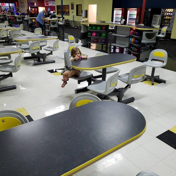 Thunder Alley Lanes offers multiple bowling lanes equipped with modern amenities, including automatic scoring systems and comfortable seating. 