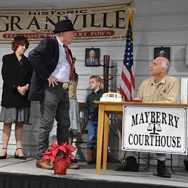 Granville, is known as Tennessee's Mayberry Town because it's a small rural town that feels similar to Mayberry, is operated by about 200 volunteers who serve as docents. 