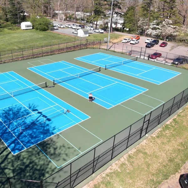 The Oakley City Pickleball Courts feature modern, well-maintained courts designed specifically for pickleball. 