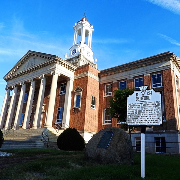 Destination Bedford Tourism and Welcome Center  - Webpage Image