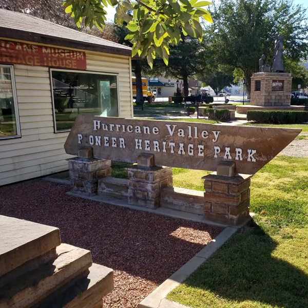 Hurricane Valley Pioneer Heritage Park Museum  - Webpage Image